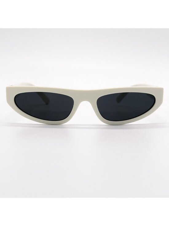 NEW MIU MIU SUNGLASSES MU07ZS 1425S0 WHITE MU 07ZS 1425S0 WOMEN SMU 07Z 1425S0 main image 4
